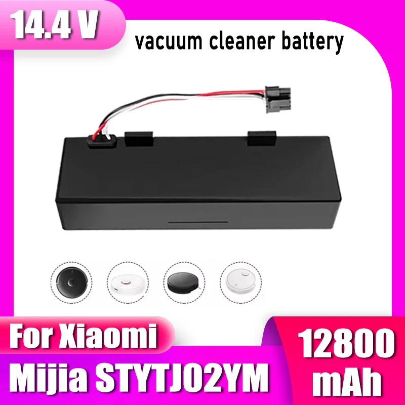 14.4V lithium-ion battery, for XIAOMI STYTJ02YM Mop Pro Yunmi robot vacuum cleaner battery replacement