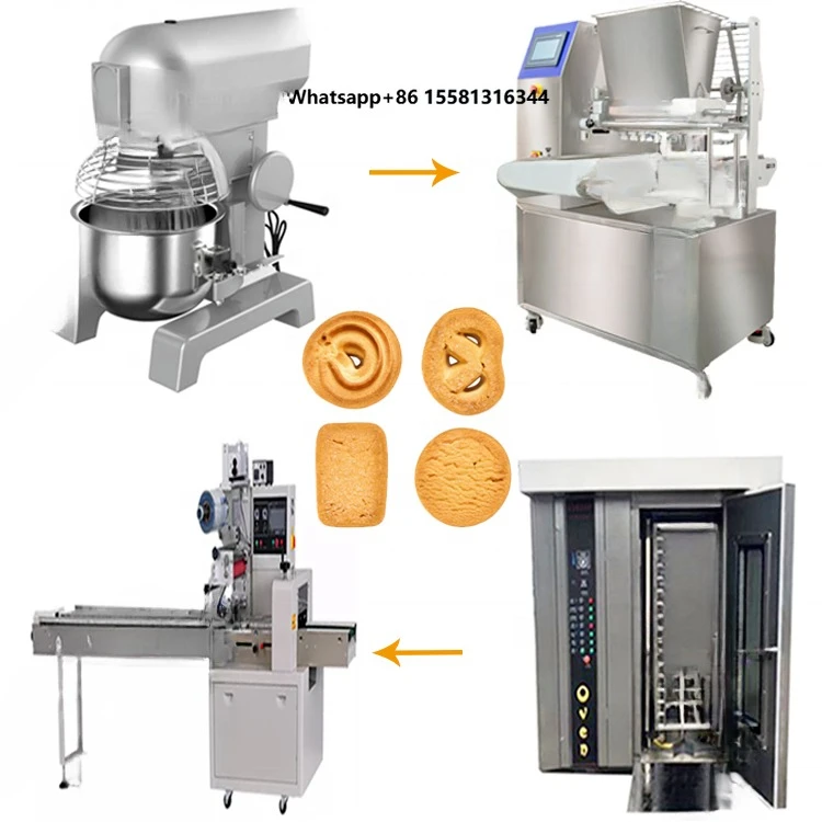 Shanghai Bakenati BNT-700A Twisted Jenny Flower  Depositor Machine Wire Cutting Biscuit Cookie Making Machine