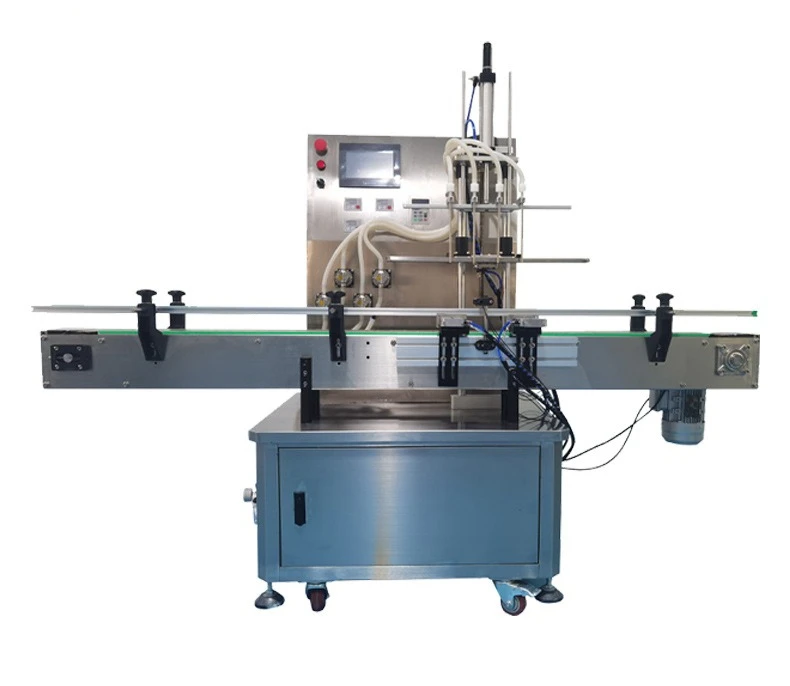 Automatic magnetic pump liquid filling machine quantitative vertical canning machine