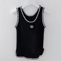 Camisole Women's Inner Beauty Summer Wear Knitwear Design Sense Niche Top Women Clothing Tank Top