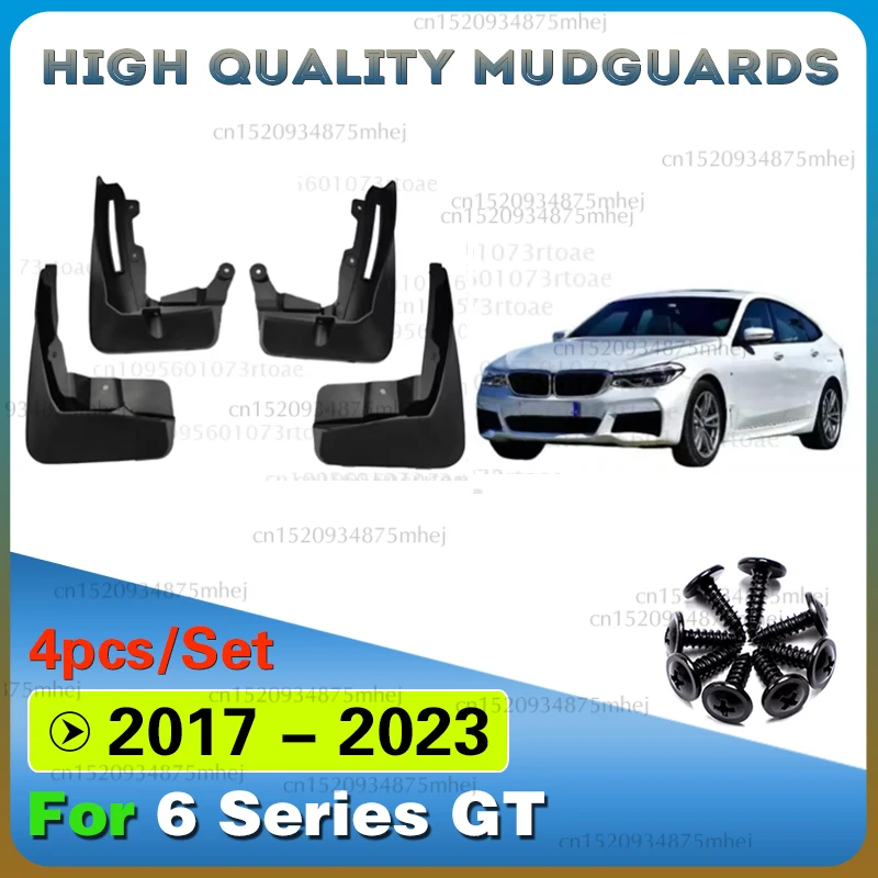 

ДЛЯ BMW 6 серии GT G32 2017-2023, брызговики на крыло, брызговики, автомобильные аксессуары, автомобильный стиль, брызговики
