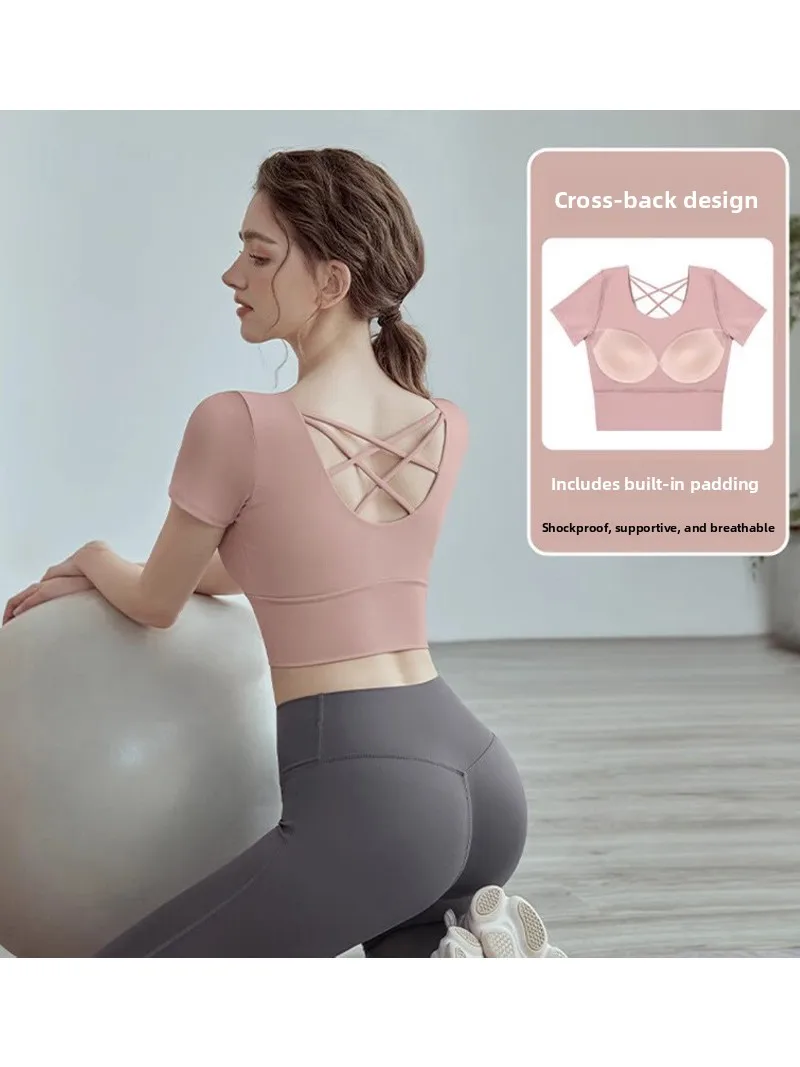 Women's Yoga Fitn T…