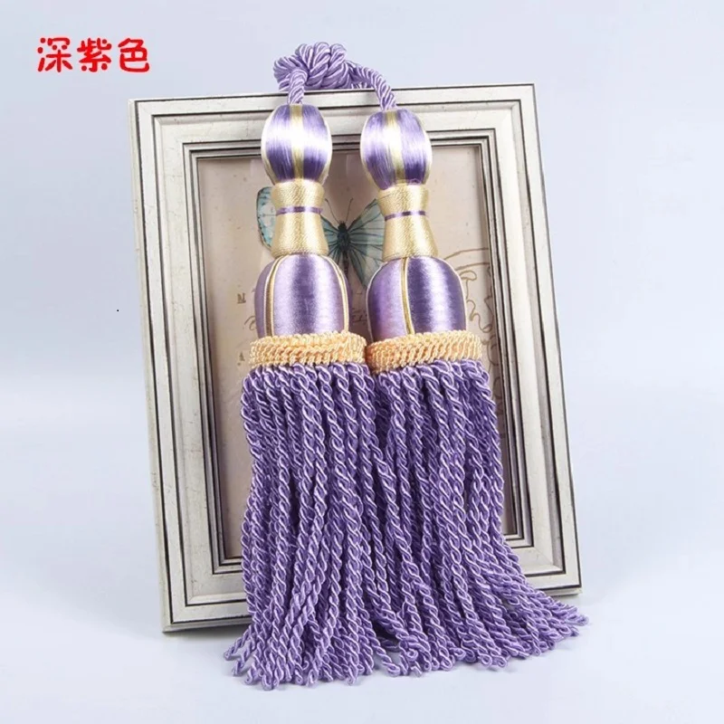 

【 Wall Hooks with Four Ears 】 Curtain Binding Ball Hanging Ball tassel Buckle Binding Rope Decorative Hanging Spike