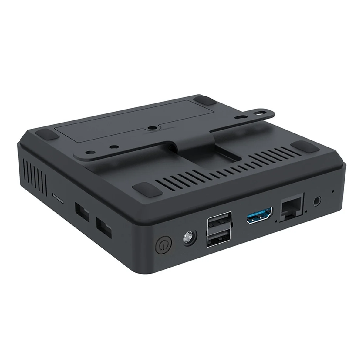 Mini PC M2 avec Intel Celeron N3350, ordinateur de bureau portable, Wi-Fi, BT 4.0, 6 Go de RAM,64 Go Dean, ports HDMI et VGA, prise UE