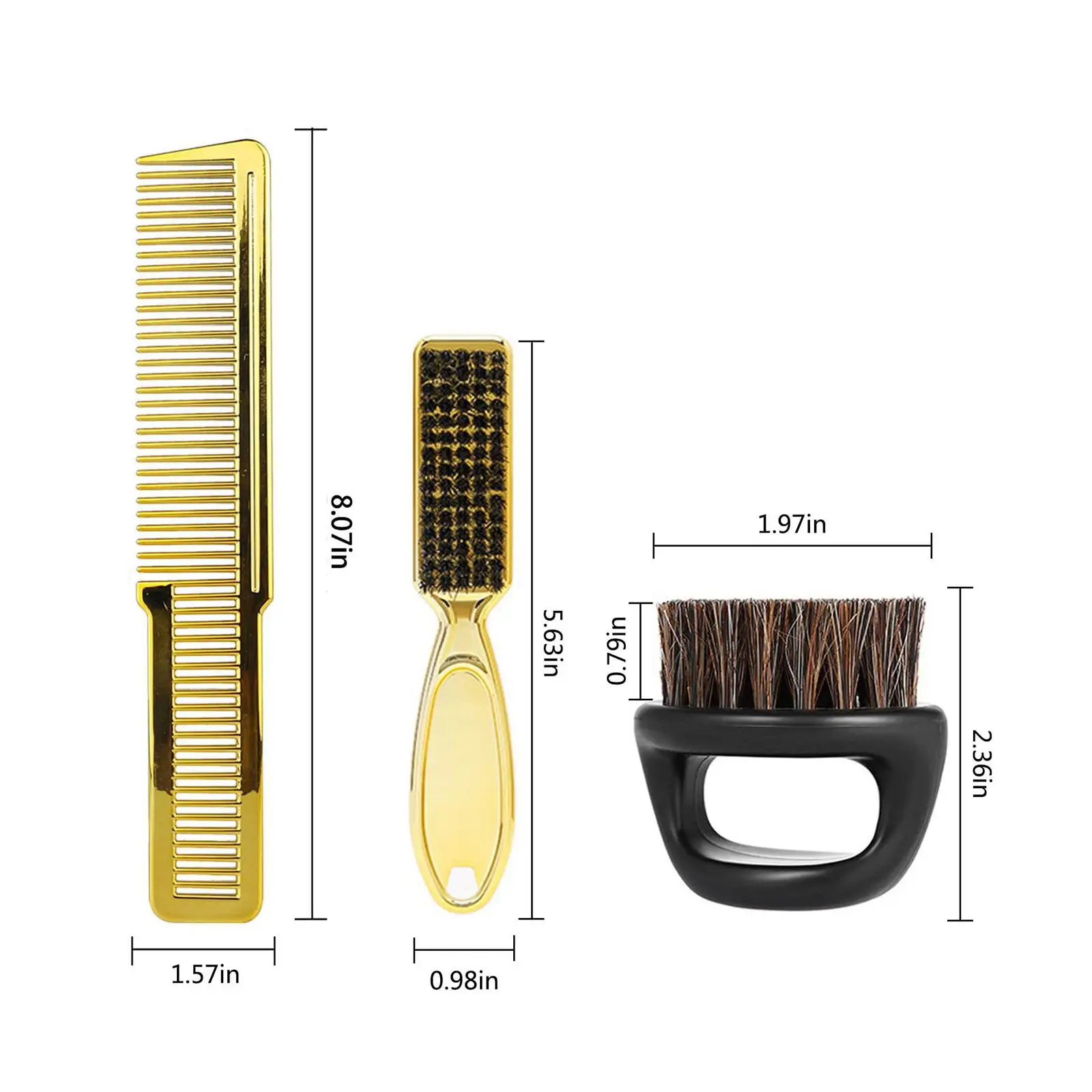 헤어 커팅 빗 세트 헤어 스타일링 도구 다용도 스타일링 헤어 빗 키트