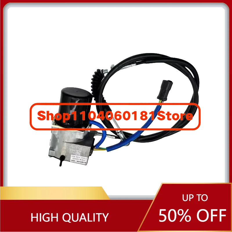 High Quality Excavator Automatic Fuel Door Motor Throttle Motor Compatible with R210 R225 R265 R305 R335-5-7 Models