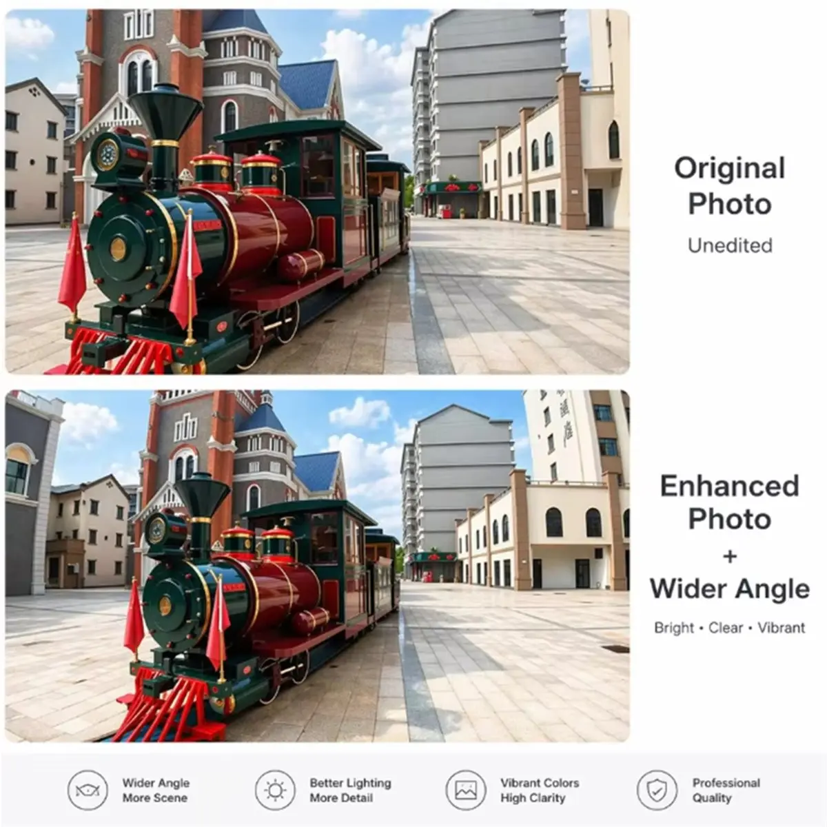 1PCS for Luna Ultra Sports Camera Wide-Angle Lens 114° Recording and Expansion Lens
