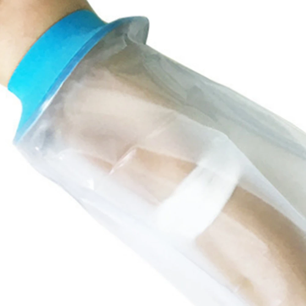 AB47-Tas Anggota Badan Ozon Silikon Lembut yang Dapat Digunakan Kembali Penutup Tahan Air Mandi Kaki & Kaki