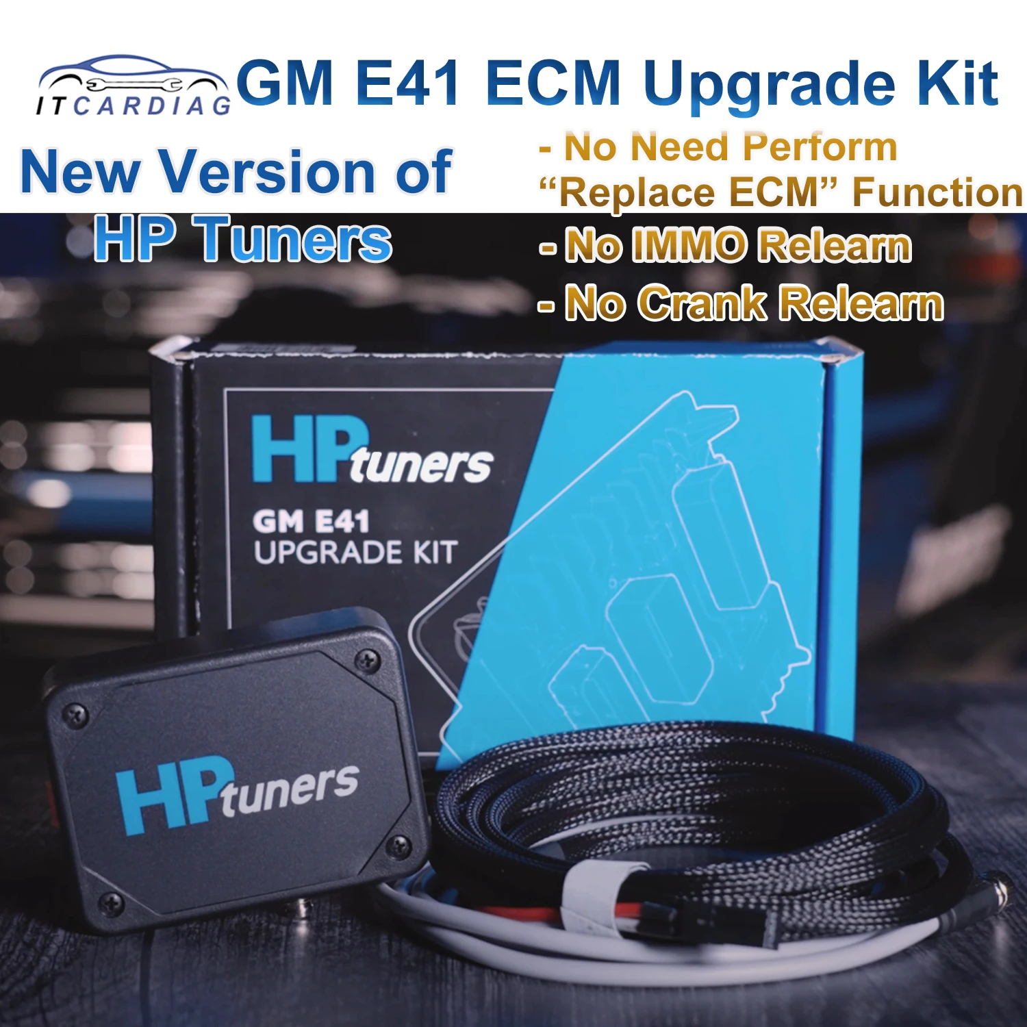 

GM E41 ECM Upgrade Kit HP Tuners Work with MPVI2+ MPVI3 MPVI 3 Upgrade ECM 2017+ for Chevy Silverado/GMC Sierra 6.6L Duramax