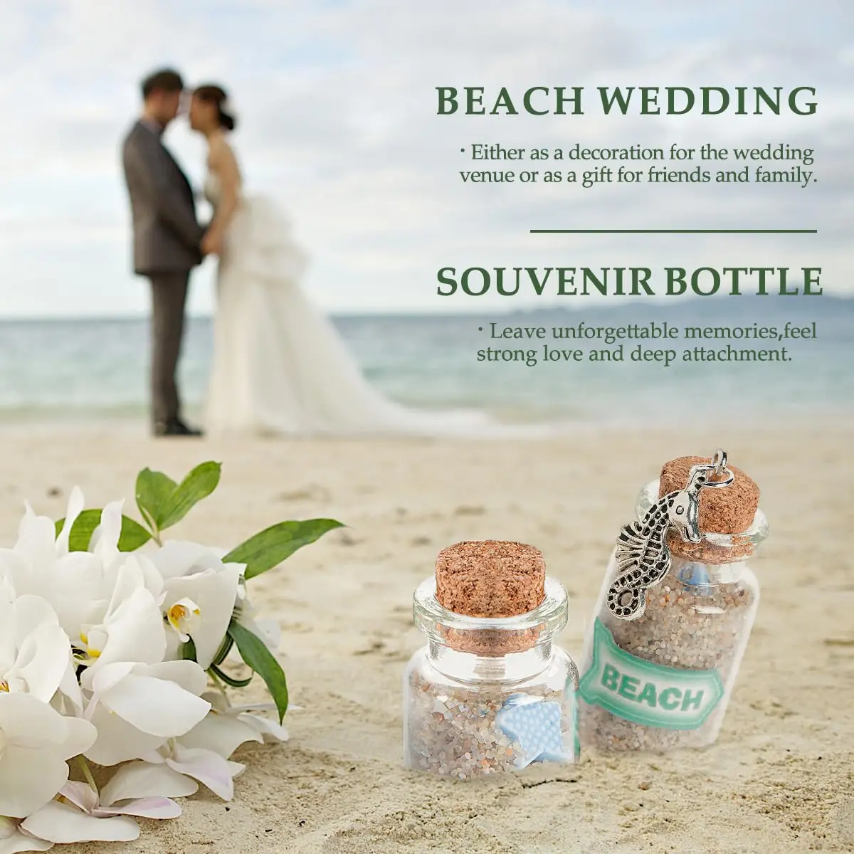 10Pcs 10ML Glass Bottles with Cork,Small Glass Vials,Mini Storage Bottle,Transparent Wishing Bottles,DIY Container Wedding Decor