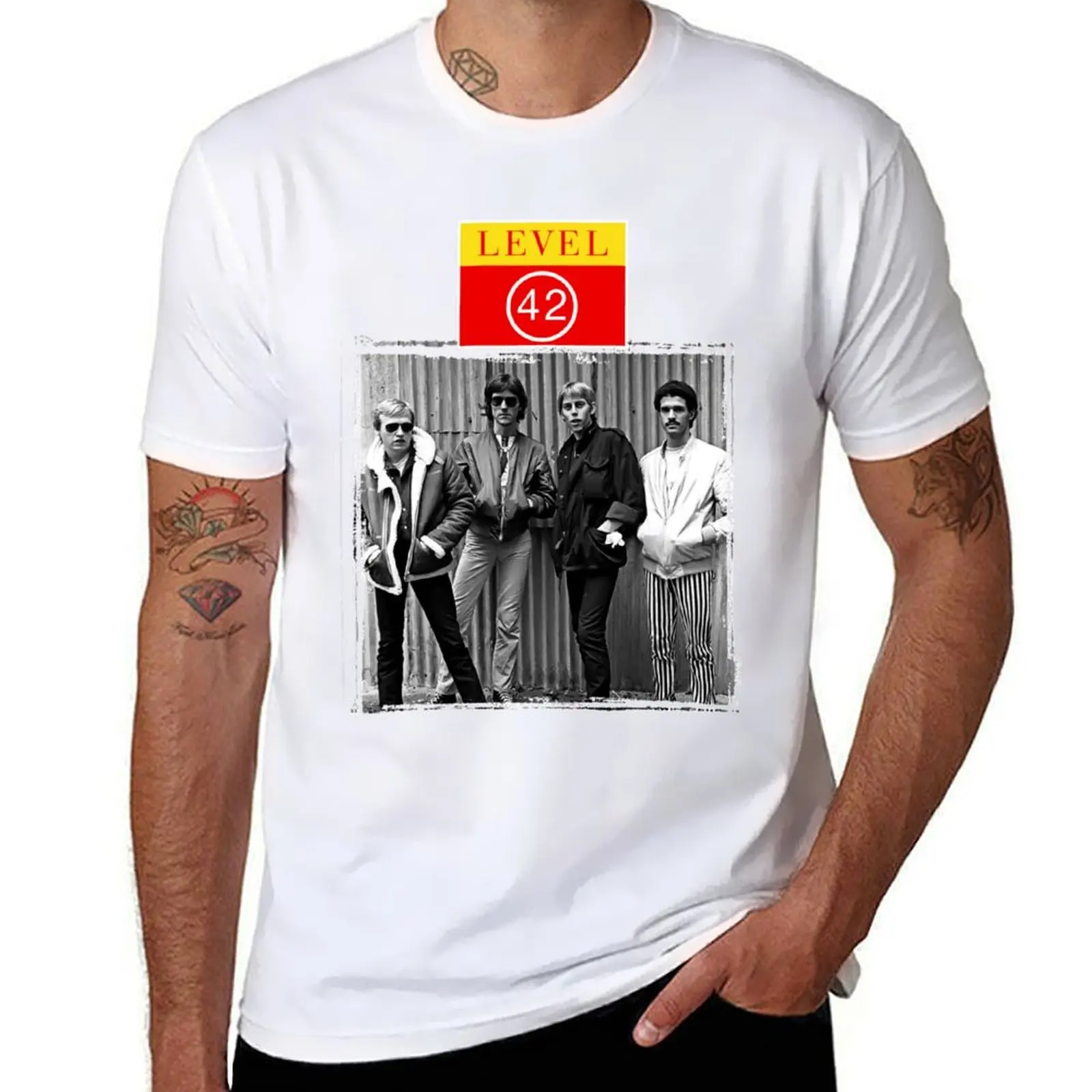 Level 42 T-Shirt Sporty Casual Quick Dry T-Shirt