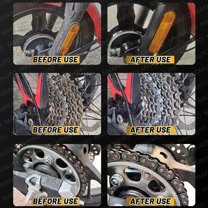 Bicycle Chain Lubricant, Portable Bike Care Tool for Efficient Gear Suitable for Bike, Motorcycles, Door Locks Reduces Noise - view 3