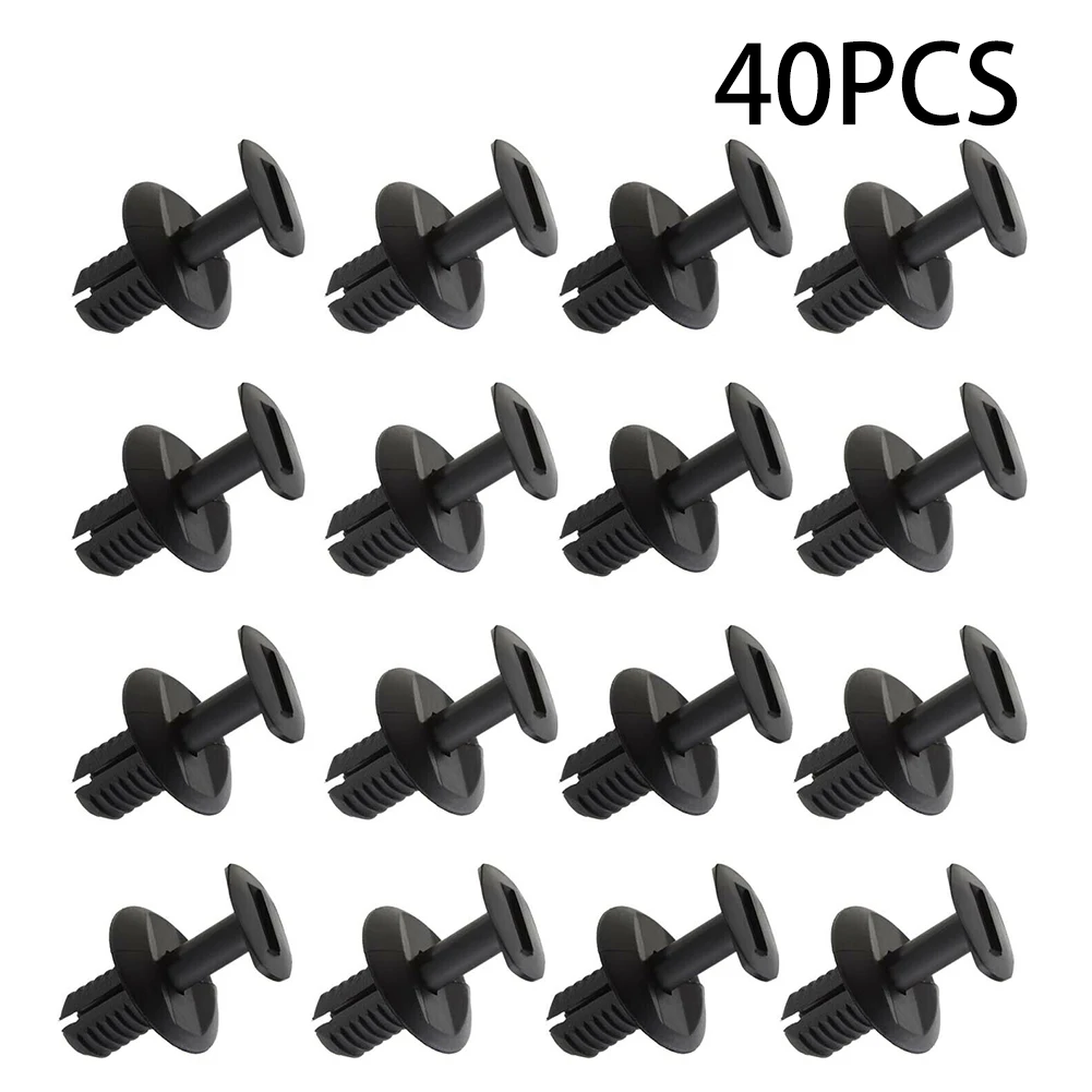 

Car Rear Door Trim Clip 40pcs/Set Accessories Black FOR Mercedses Sprinter Plastic Wheel Arch Useful Brand New