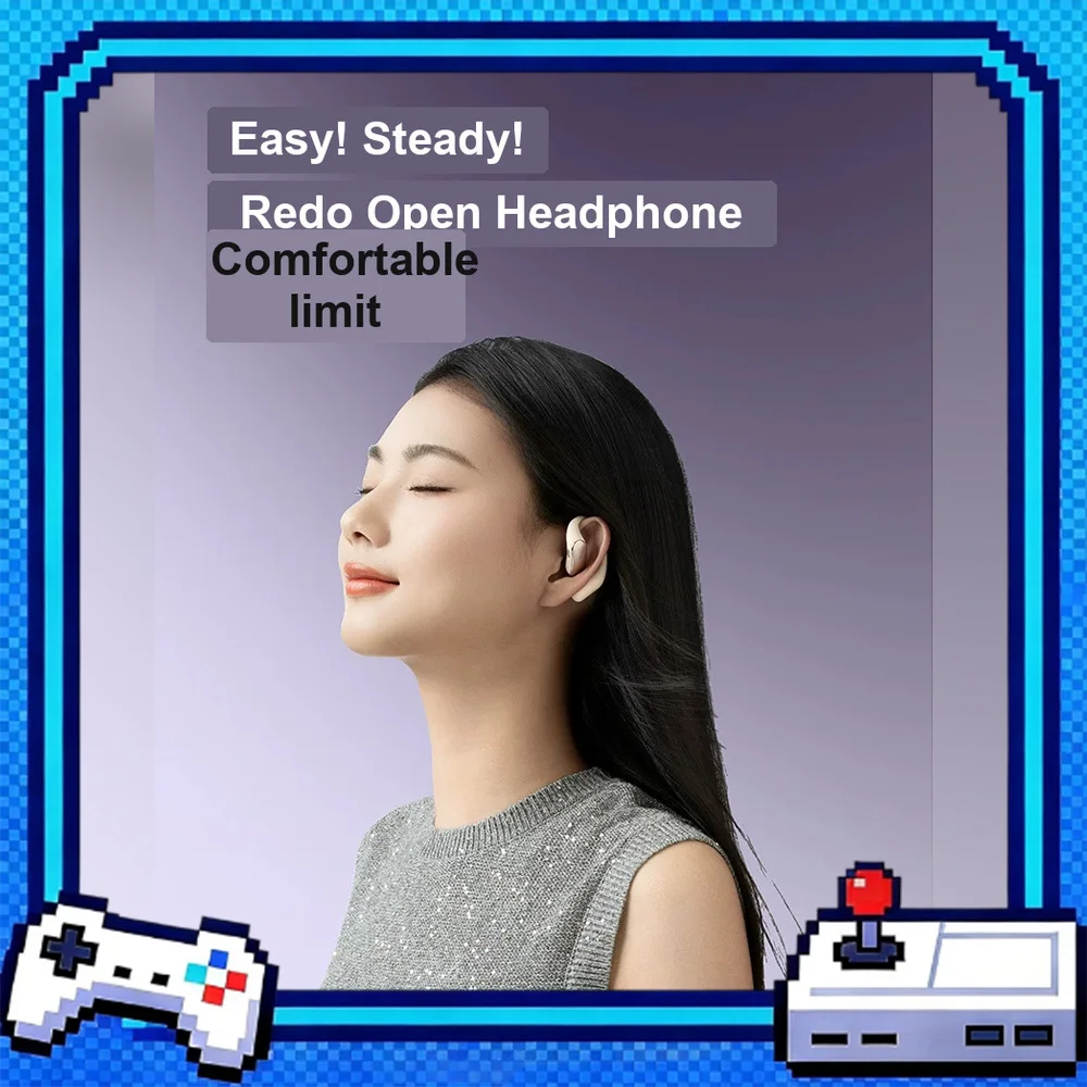 NANK Wing Open Ear Wireless Bluetooth Earbuds with AI Translation Comfortable Non In Ear Design For Gifts