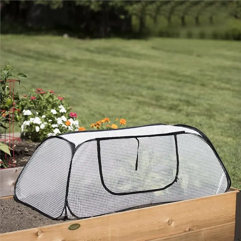 PZHI Plants Cover Garden Rows Accelerator Protect Vegetables Seedlings from Frost Birds Insects Winter Netting