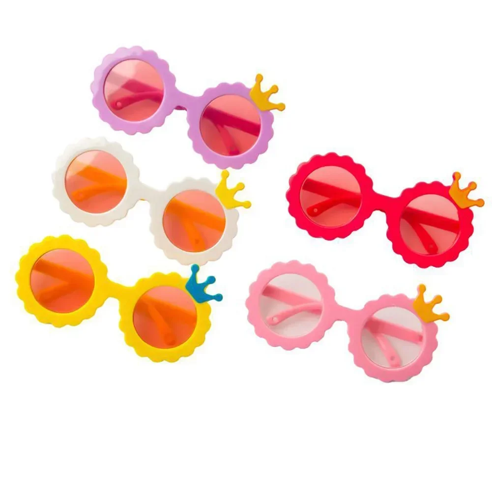 Dla Labubu dla Upset Duck Glasses 8cm Śliczne plastikowe okulary dla 18-calowych lalek Macaron i lalek BJD Zabawkowe okulary Akcesoria dla lalek