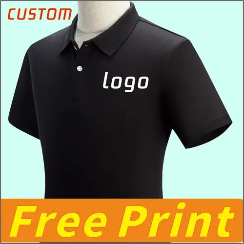 Polo Shirt, Short Sleeved Shirt, Custom Logo, Summer T-Shirt, Printed Logo, Embroidered Logo, Men's and Women's Clothing, Person - Image 14