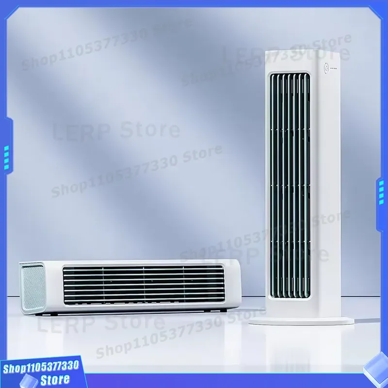 2025 Smart Rechargeable Tower Fan 4000mAh 3 Speed Rotatable Desktop Wall Mounted Air Cooler OEM ODM Hot Selling Strong Wind