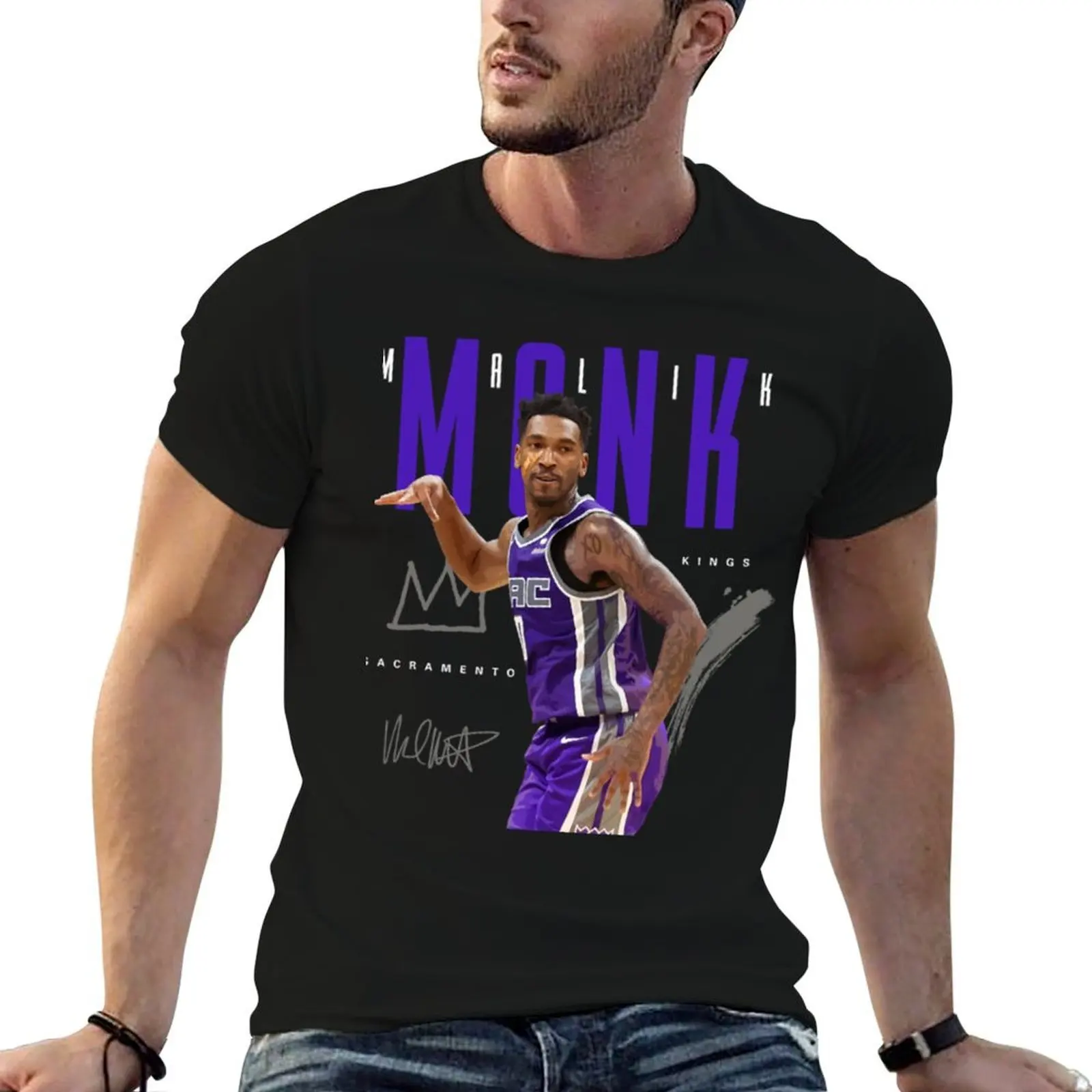 Malik Monk T-Shirt t shirt man designer man t shirts for men funny t shirts dark humor T-shirt