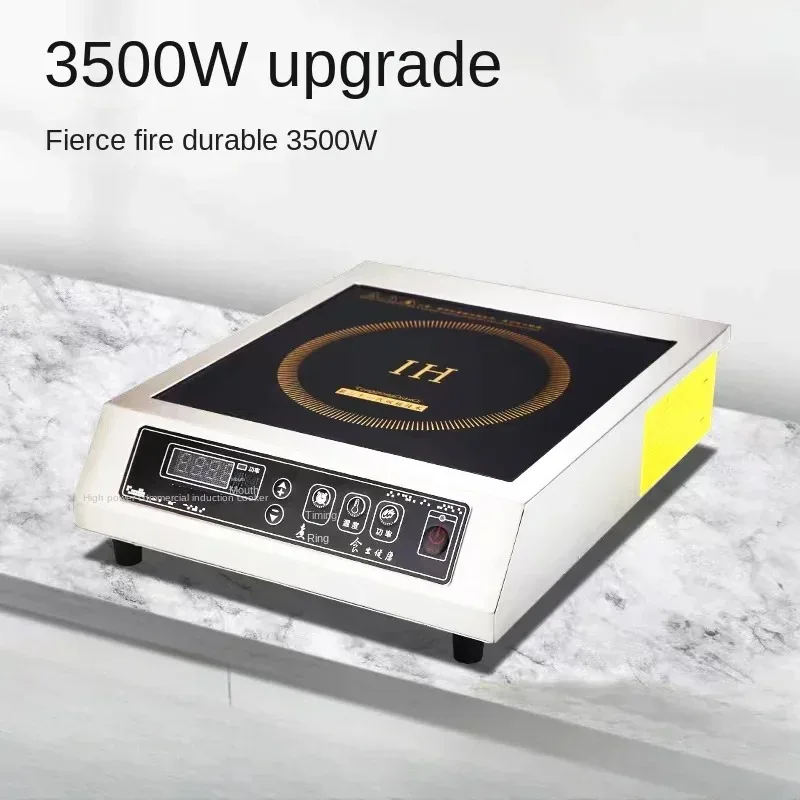 High Power Induction Cooker Commercial Household Stir Fry Cooker Hot Pot Stove Canteen Restaurant Commercial Electic Stove