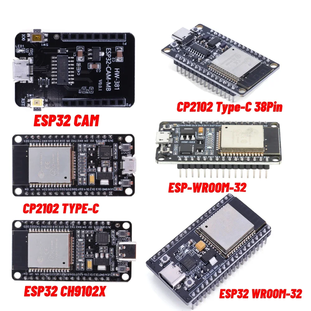 ESP32 Development Board WiFi+Bluetooth Ultra-Low Power Consumption Dual Core ESP-32 ESP-32S ESP32-CAM ESP-WROOM-32 CH9102X