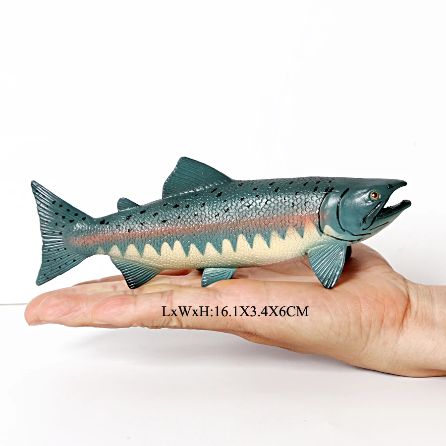 Plastic Fish Model Toys Marine Animals Action Figure Megalodon Piranha Killer Whale Beluga Shark Animal Figurines Children Toy