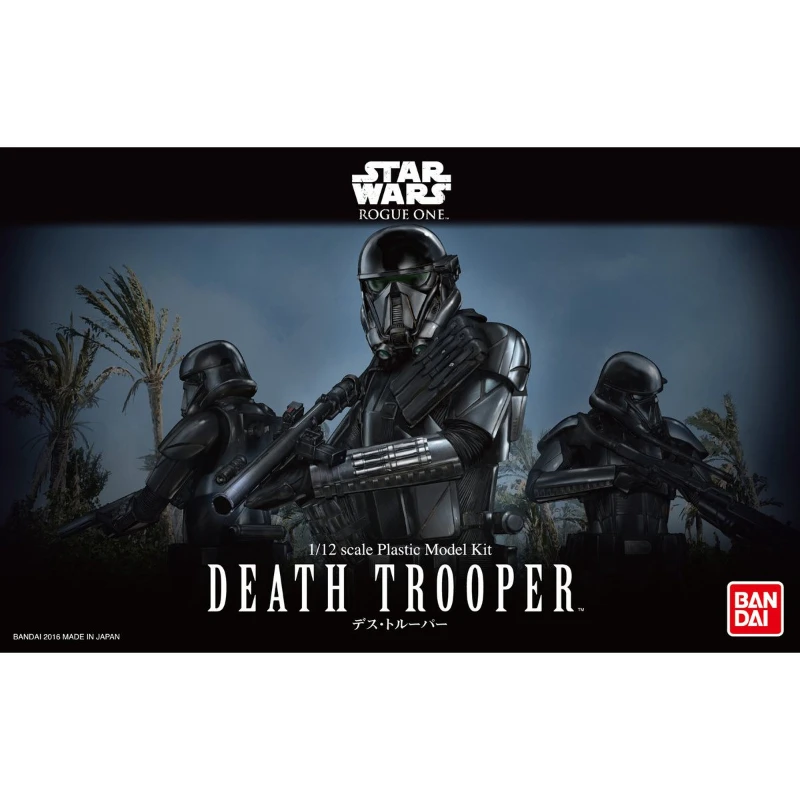 

Bandai Genuine Star Wars Anime Figure 1/12 Death Stormtrooper Action Figures Collectible Model Toys