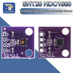 Sensor de humedad Industrial HDC1080 SHT20, alta precisión, CC 3V-5V con interfaz I2C, GY-213V-HTU21D, reemplazar SI7021