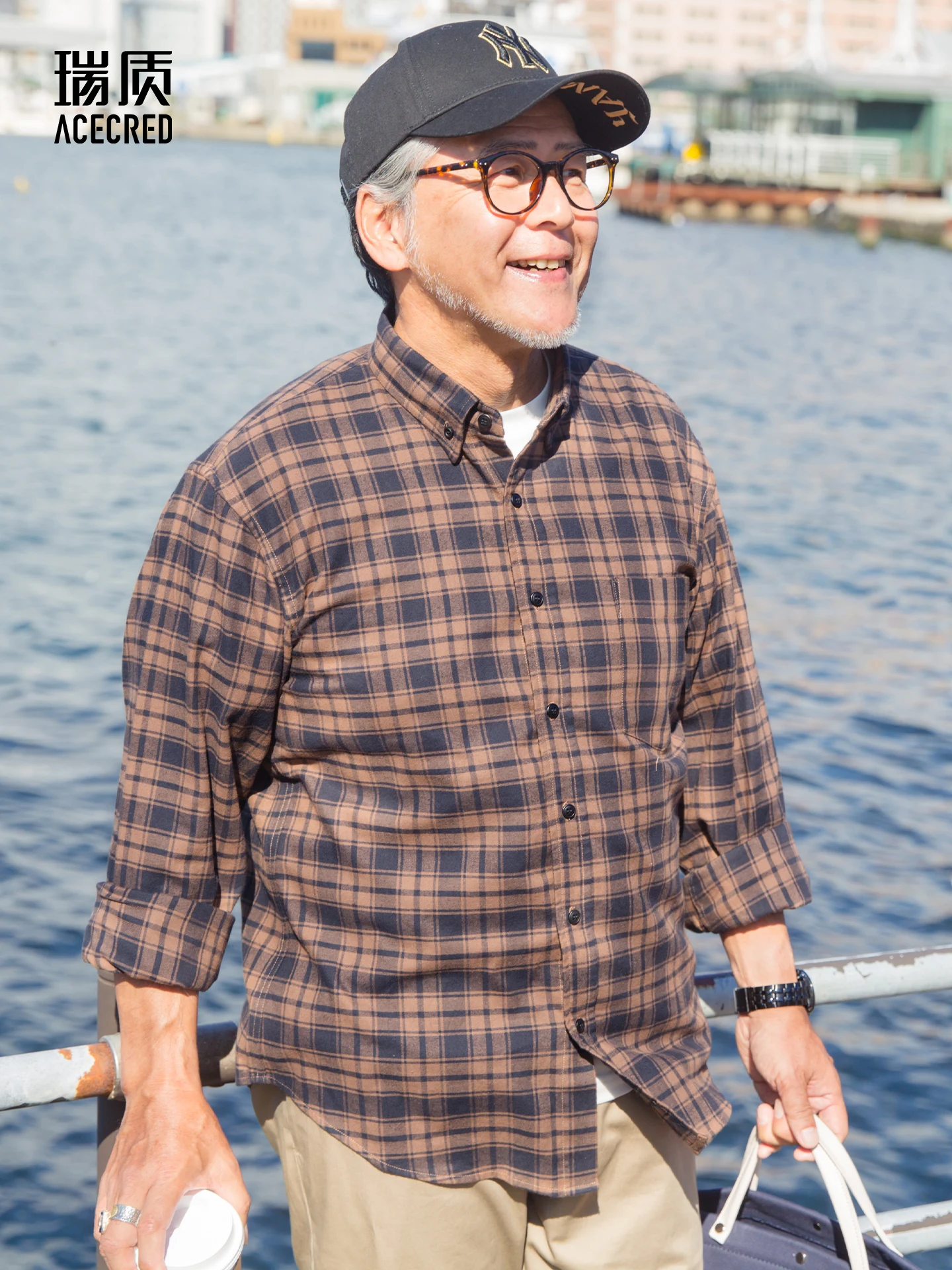 

Thi Long Sve irt for Middle-Aged And ly Men Loose Fit Dad irt Spring Autumn Faion Urban Sle Cotton irt