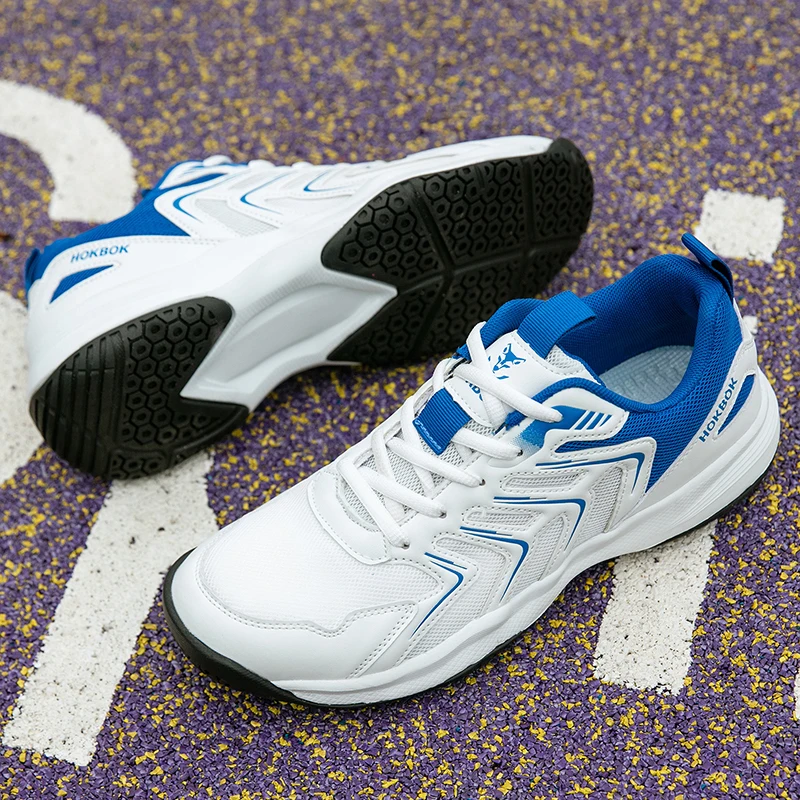 New Badminton Shoes Man Women Anti-torsional Cushioning Men's Sports Thick-Soled Shock-Proof Table Tennis Shoes For Training