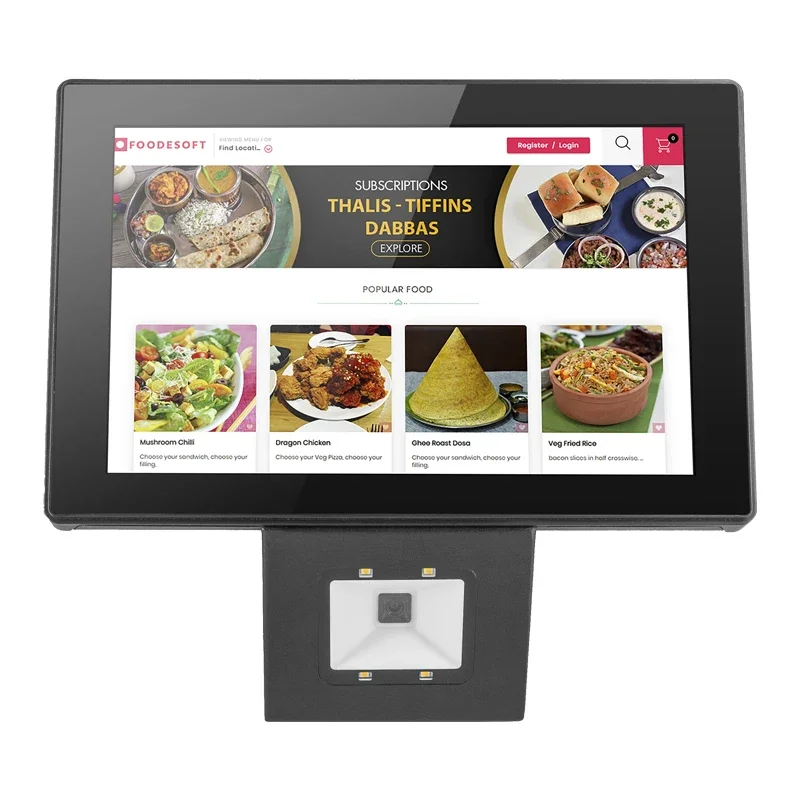 2024 10.1 inch Android Window System POS Price Checker With 2D Barcode Scanner for Retail Store Price Checking