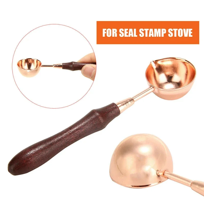 Pieczęć woskowa piec podgrzewacz zestaw łyżka do topienia przykleja narzędzie do pieca do pieczęć pieca wosk garnek koraliki podgrzewacz podgrzewacz do wosku