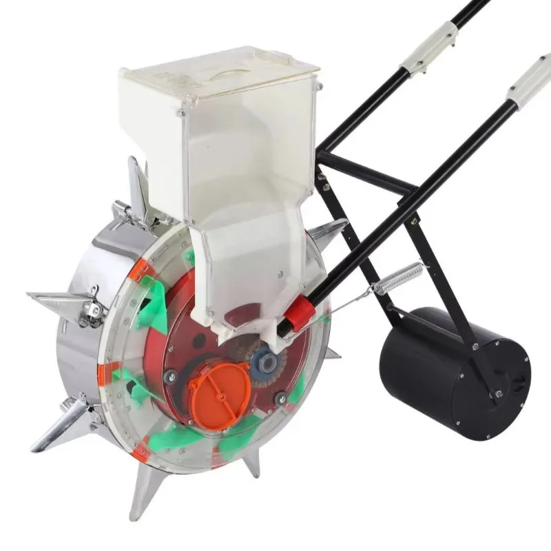 

Hand-Pushed Multi-Functional Reversible Planter for Corn Soybean Sorghum Seeder Gear Core Components Seeders Transplanters