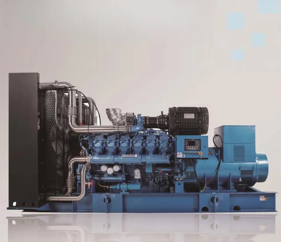 Fast Cooling Water Cooled Diesel Generator Large Radiator Heat Dissipation Continuous Full Load Operation High Output Industrial