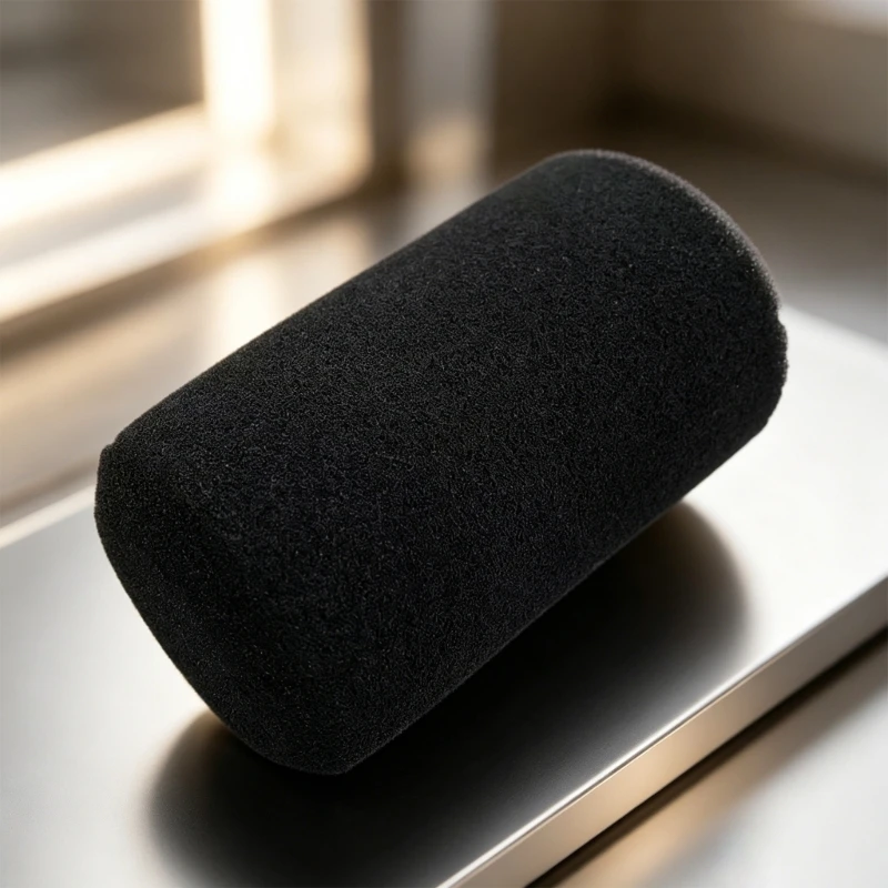  Recording Microphone Foam Cover, Slip-On Sleeve That Help Soften Plosives for SM7B PHA27 SM27 Mic for Streaming Setups
