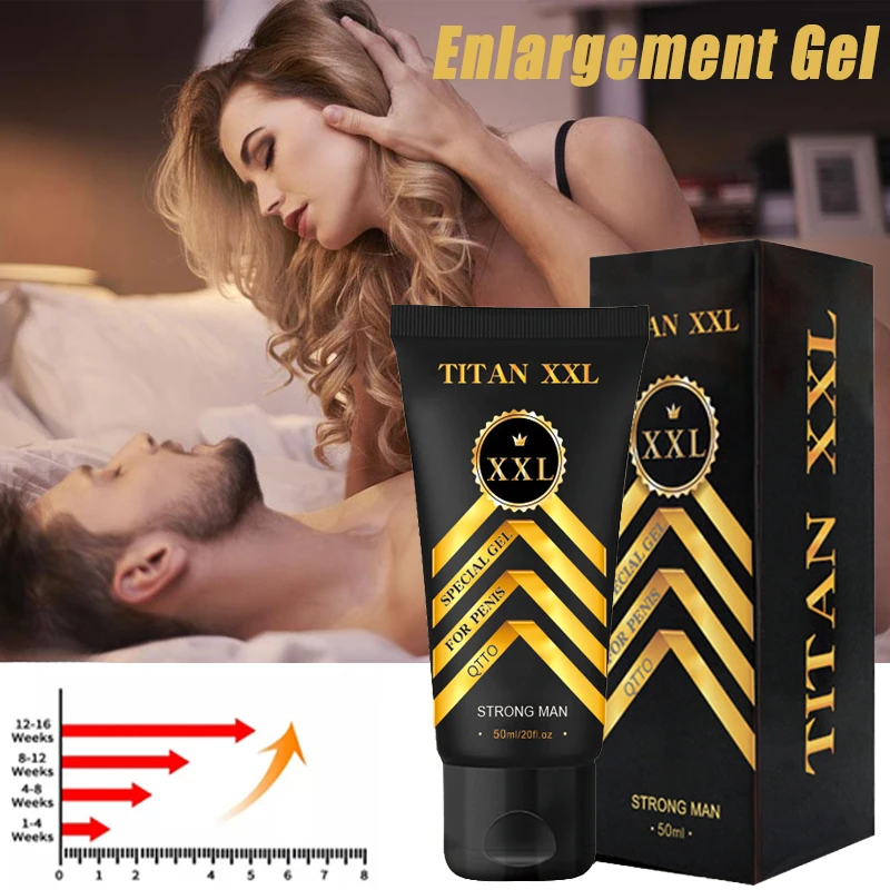 TITAN Big Dick Male Enlargement Gel  Penis Erection Cream Increase XXL Size Sex Product Extender climax delay Adult Products