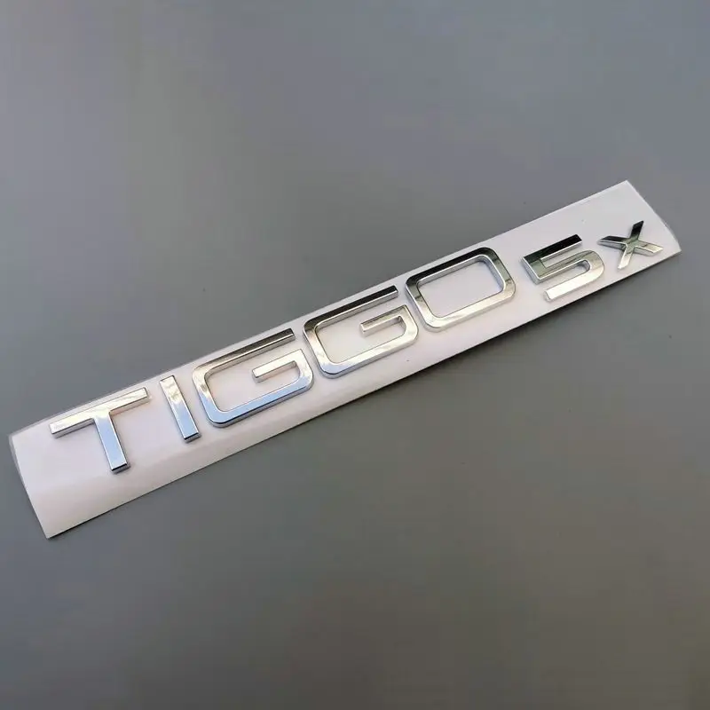 Apply to Chery  Tiggo 3 3X 5 5X 7 TIGGO 7 8 Post Letter Label Luggage compartment label Letter label Tailgate Sign Original