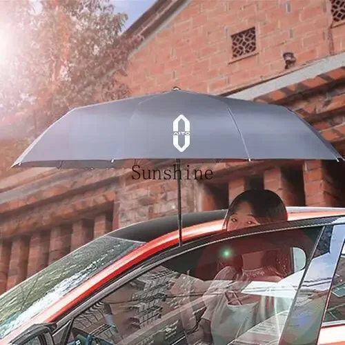 Car special car umbrella broken window hammer weather and rain dual purpose thickened umbrella