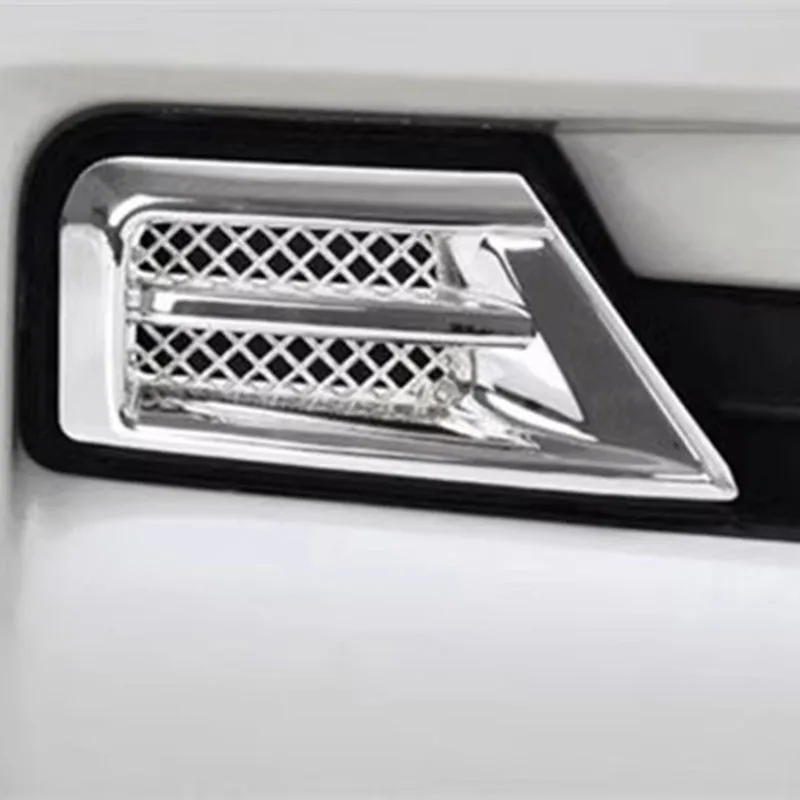 For  Toyota  Land Cruiser LC200 2016-2020 Front Fog Lights Panel Cover Trims Head Lamp ABS Chrome Car-styling Accessories