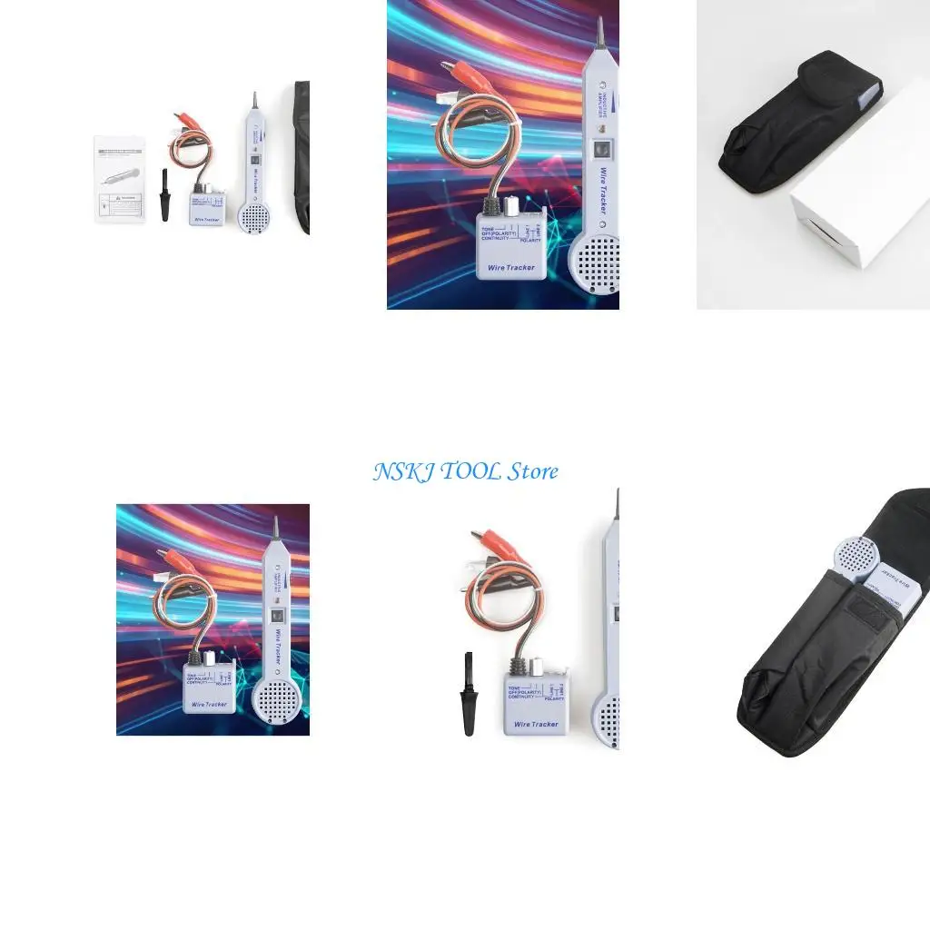 

L8RC Cable Tracer- Cable Toner Tester 200EP Cable Tester Tone Generator