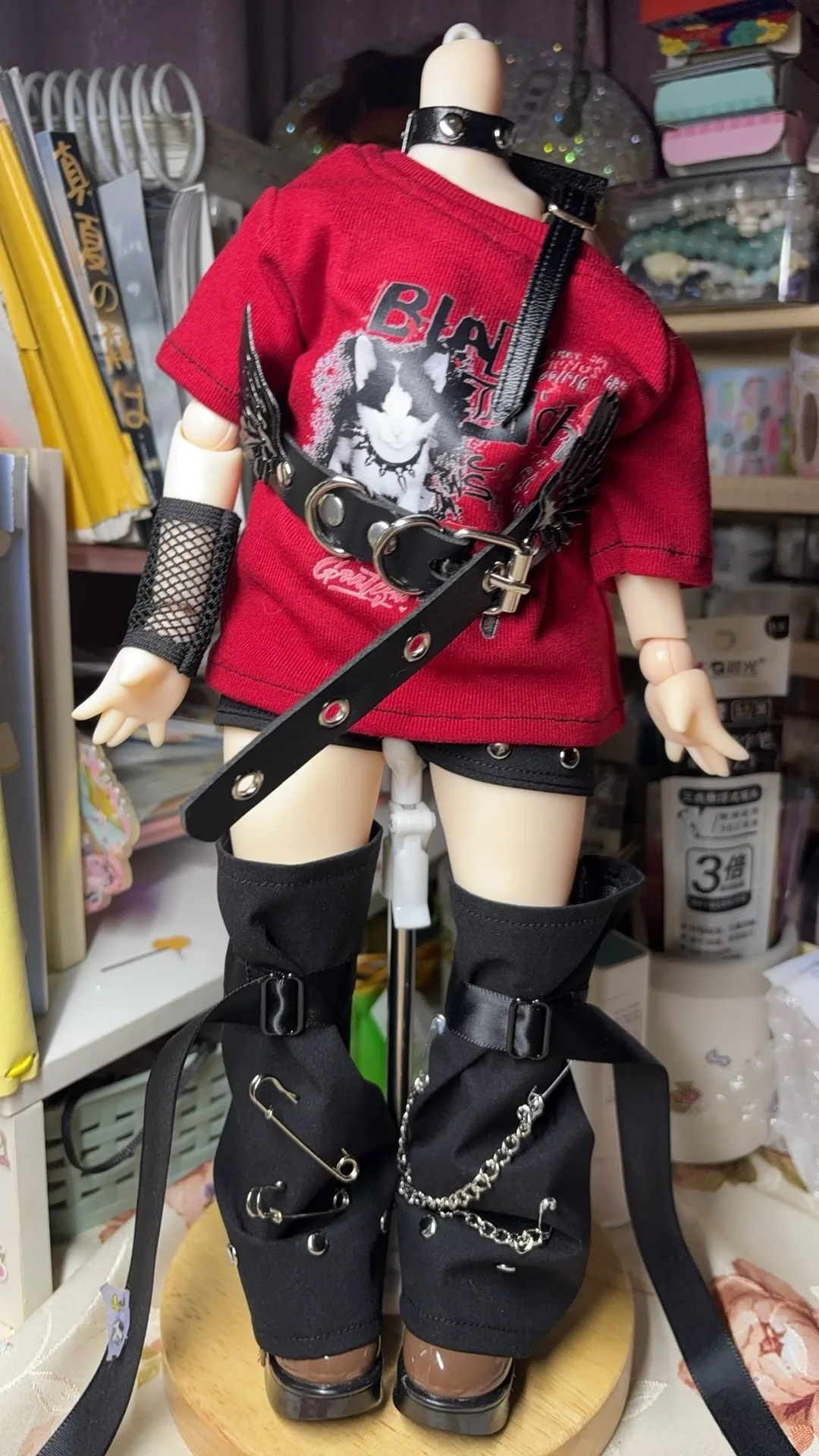 （customization 30day）BJD doll clothes suitable for 1/4 1/6 ob24 size skirts clothing set doll accessories (5 points)