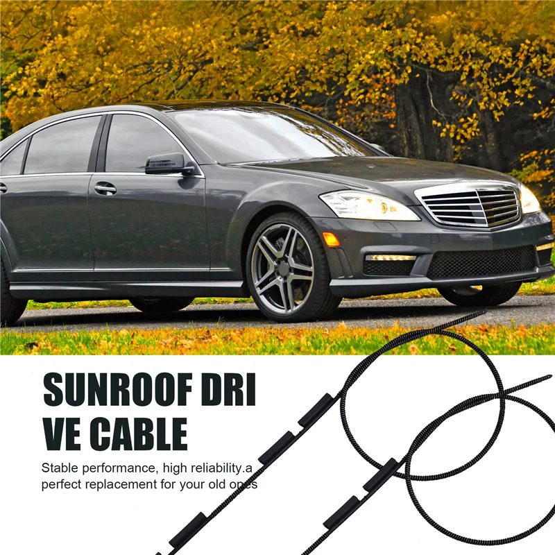 

Reliable Pair Sunroof Drive Cable For Mercedes Benz S-Class W221 A2217800789 A2217800889 Car Accessories