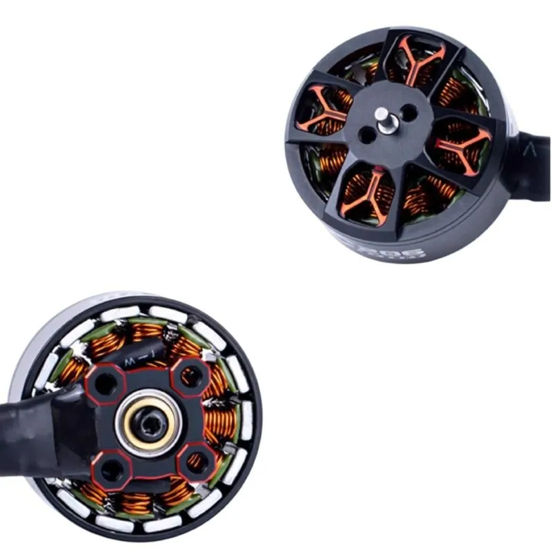 Super Sale Axisflying C206 2006 1960KV/2500KV Brushless Motor 3.5-Inch Round Frame 6S Lipo 1.5MM Shaft for RC FPV Pipe Round Dro