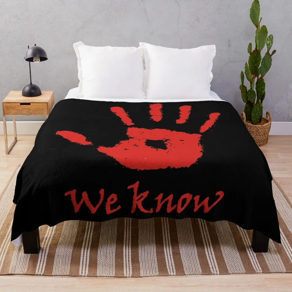 

Dark Brotherhood \t Throw Blanket Plaid on the sofa Decorative Beds Giant Sofa Soft Blankets