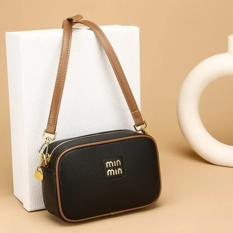 

Stylish Casual Simple Vintage Fashionable Diaper Bags For Women Elegant Leather Crossbody Bag Luxury Brand