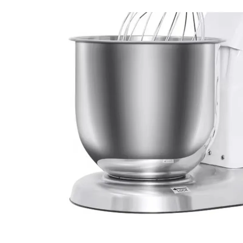 10L Stainless Steel Table Top Electric Dough Mixer with Tilt-Head Design for Bakery and Flour Mixing