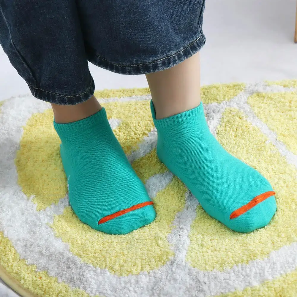 Breathable Cushioned Quick-Drying Color Cotton Short Low Cut Socks Ankle No Show Socks Socks Athletic Sports Socks