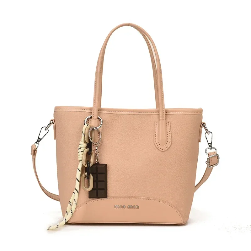 Luxury Stylish Simple Diaper Bag: Women's Crossbody Shoulder Bag, Textured Commuter Tote With Paris Design And Large Capacity