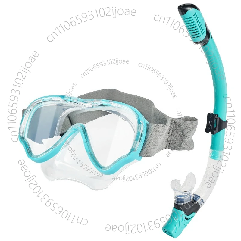 

Diving Goggles Full Dry Snorkeling Mask Adult Large Frame Diving Mask Silicone Diving Mask Goggles