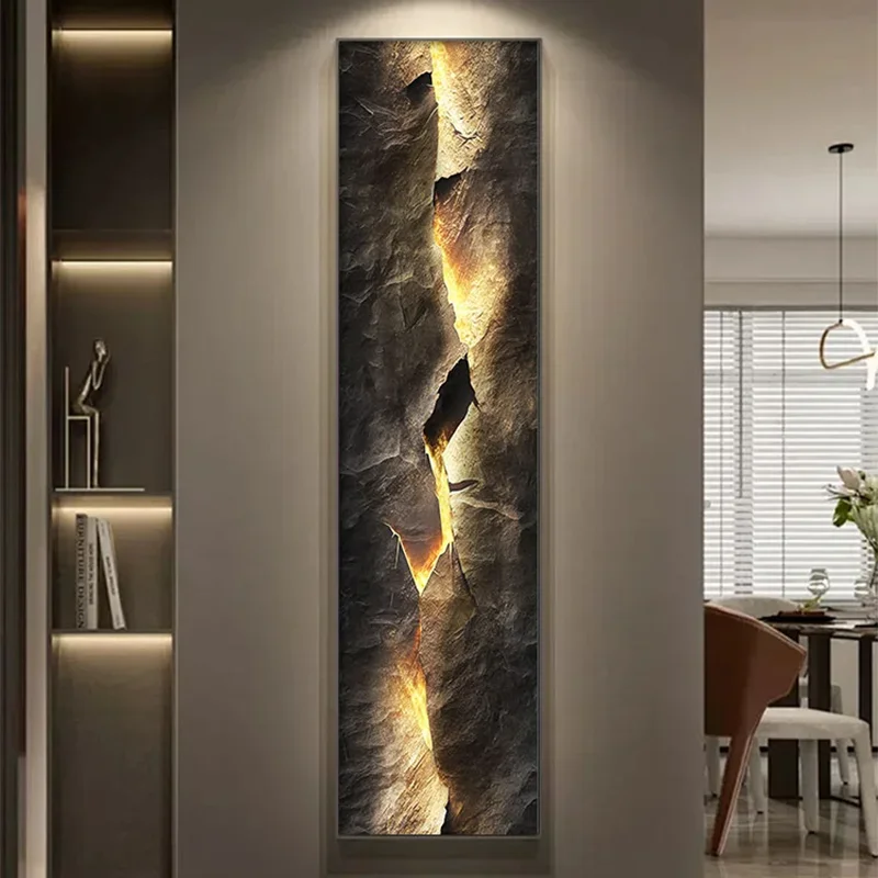 Modern Minimalist LED Wall Lamp Art Background Living Room Painting in The Studio Restaurant Bedroom Entrance Wall Decor Lights